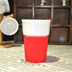 硅膠陶瓷杯廣告禮品