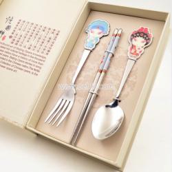 京劇臉譜餐具