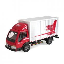 仿真箱式載貨車模型玩具