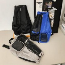 網格抽繩沙灘背包